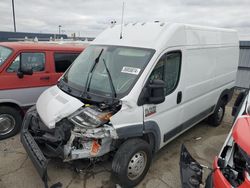 Salvage cars for sale from Copart Indianapolis, IN: 2018 Dodge RAM Promaster 1500 1500 High