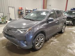 Salvage cars for sale at Milwaukee, WI auction: 2016 Toyota Rav4 Limited