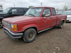 Salvage cars for sale from Copart Chicago Heights, IL: 1991 Ford Ranger Super Cab