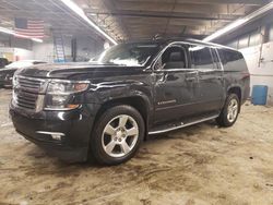 Salvage cars for sale from Copart Wheeling, IL: 2017 Chevrolet Suburban K1500 Premier