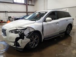 Salvage cars for sale at Nisku, AB auction: 2014 Infiniti QX60