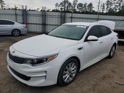 Salvage cars for sale from Copart Harleyville, SC: 2016 KIA Optima EX