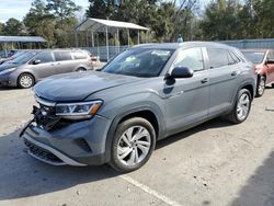 Salvage cars for sale from Copart Savannah, GA: 2020 Volkswagen Atlas Cross Sport SEL