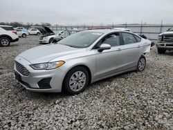 Salvage cars for sale at Cahokia Heights, IL auction: 2019 Ford Fusion S