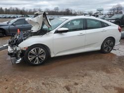 Salvage cars for sale at Hillsborough, NJ auction: 2016 Honda Civic EXL