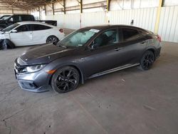 Salvage cars for sale from Copart Phoenix, AZ: 2019 Honda Civic Sport