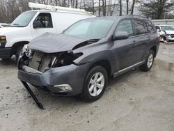 Toyota salvage cars for sale: 2012 Toyota Highlander Base