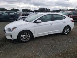 Salvage cars for sale from Copart Assonet, MA: 2020 Hyundai Elantra SEL