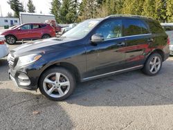 Mercedes-Benz salvage cars for sale: 2016 Mercedes-Benz GLE 350 4matic