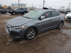 Carros salvage para piezas a la venta en subasta: 2018 Hyundai Elantra SEL