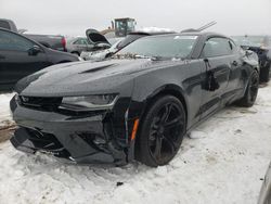 Salvage cars for sale at Elgin, IL auction: 2016 Chevrolet Camaro SS