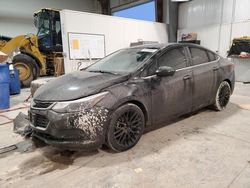Salvage cars for sale at Greenwood, NE auction: 2017 Chevrolet Cruze LT