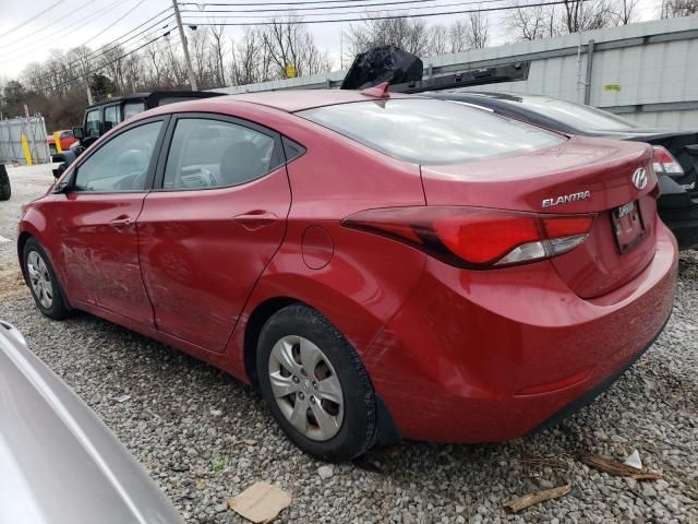 2016 Hyundai Elantra SE