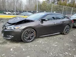 Salvage cars for sale at Waldorf, MD auction: 2016 Nissan Maxima 3.5S