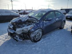 Salvage cars for sale at Greenwood, NE auction: 2017 KIA Forte LX