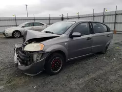 Salvage cars for sale at Lumberton, NC auction: 2007 Chevrolet Aveo Base