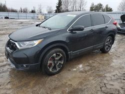 Salvage cars for sale from Copart Ontario Auction, ON: 2018 Honda CR-V EX