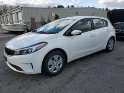 Salvage cars for sale from Copart Exeter, RI: 2017 KIA Forte LX