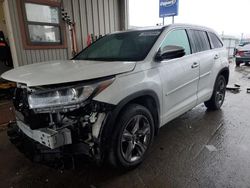 Salvage cars for sale at Fort Wayne, IN auction: 2018 Toyota Highlander Limited