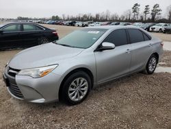 Vehiculos salvage en venta de Copart Houston, TX: 2017 Toyota Camry LE