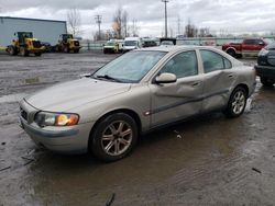 Salvage cars for sale from Copart Portland, OR: 2001 Volvo S60 2.4T