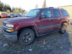 Salvage cars for sale from Copart Graham, WA: 2003 Chevrolet Tahoe K150