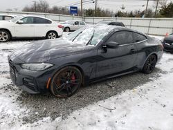 BMW 4 Series salvage cars for sale: 2022 BMW 430XI