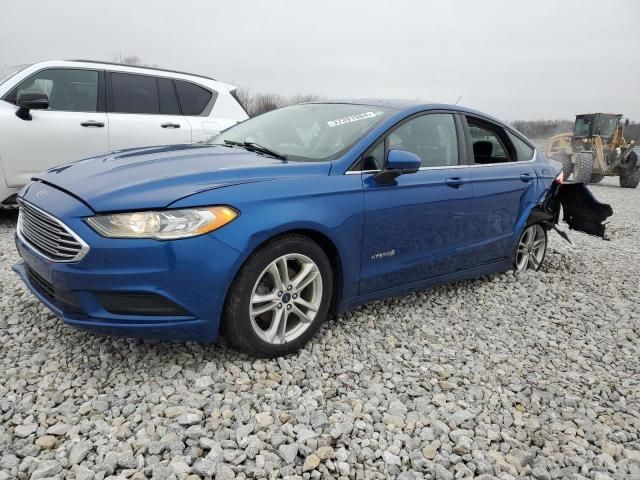 2018 Ford Fusion SE Hybrid