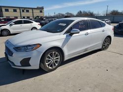 Vehiculos salvage en venta de Copart Wilmer, TX: 2020 Ford Fusion SE