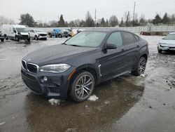 BMW salvage cars for sale: 2015 BMW X6 M