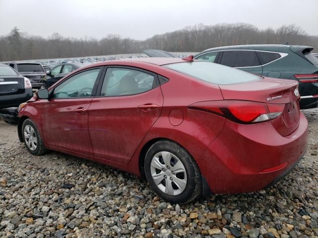 2016 Hyundai Elantra SE