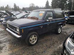Salvage cars for sale from Copart Graham, WA: 1987 Ford Bronco II
