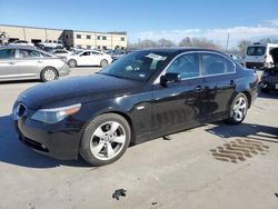 Salvage cars for sale at Wilmer, TX auction: 2004 BMW 530 I