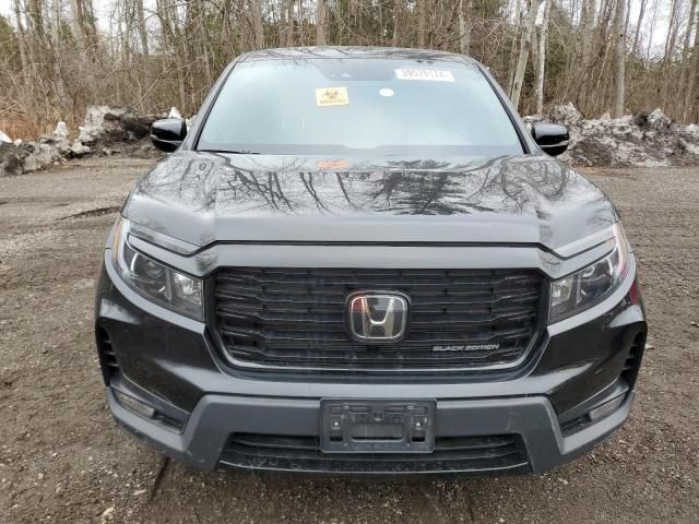 2022 Honda Ridgeline Black Edition