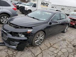 Salvage cars for sale from Copart Cahokia Heights, IL: 2017 Chevrolet Malibu Premier