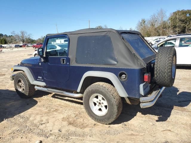 2004 Jeep Wrangler / TJ Sport