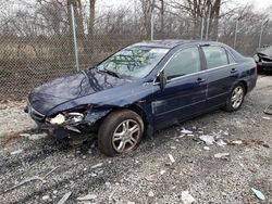 Salvage cars for sale at Cicero, IN auction: 2006 Honda Accord SE