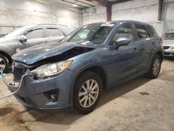 Salvage cars for sale at Milwaukee, WI auction: 2015 Mazda CX-5 Touring
