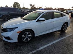 Salvage cars for sale at Van Nuys, CA auction: 2020 Honda Civic LX