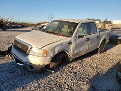 Ford salvage cars for sale: 2007 Ford F150 Supercrew