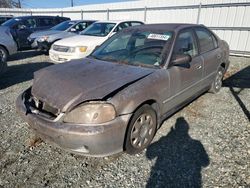 Honda Civic Base salvage cars for sale: 2000 Honda Civic Base