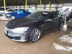 Salvage cars for sale from Copart Phoenix, AZ: 2016 Tesla Model S