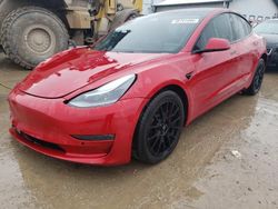 Vehiculos salvage en venta de Copart Pekin, IL: 2022 Tesla Model 3