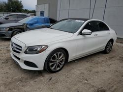 Salvage cars for sale from Copart Apopka, FL: 2016 Mercedes-Benz C300