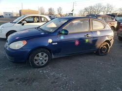 Salvage cars for sale from Copart Moraine, OH: 2007 Hyundai Accent GS