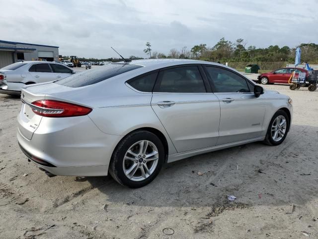 2018 Ford Fusion SE Hybrid