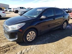 Salvage cars for sale from Copart Amarillo, TX: 2018 KIA Rio LX