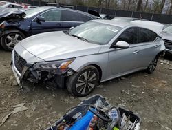 Salvage cars for sale at Waldorf, MD auction: 2021 Nissan Altima SV