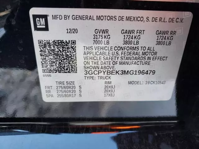 2021 Chevrolet Silverado K1500 Custom