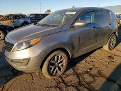 Salvage cars for sale at Woodhaven, MI auction: 2016 KIA Sportage LX